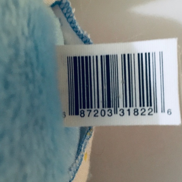 SOLD OUT ———- ORIGINAL CARE BEAR BABY TUGS 11" Blue Plush Kenner RARE Vintage - Picture 9 of 11